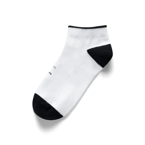 バニーくんズ（モノクロ） Ankle Socks