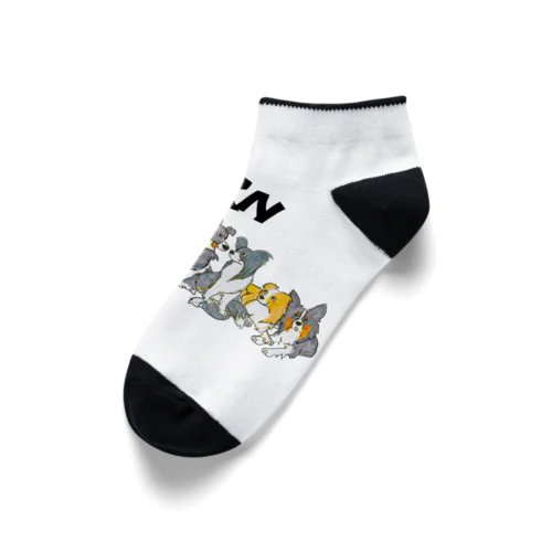 BCRNwest　みんな集まれ Ankle Socks