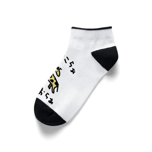 ネッキング　カラーバージョン Ankle Socks