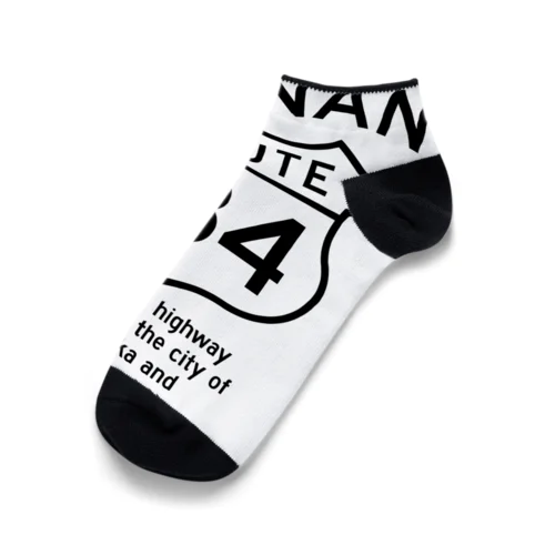 R134_No.001_03_BK Ankle Socks