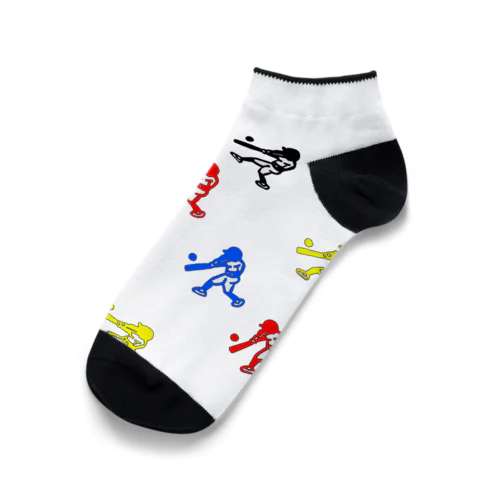 野球めいいっぱい 野球 Ankle Socks