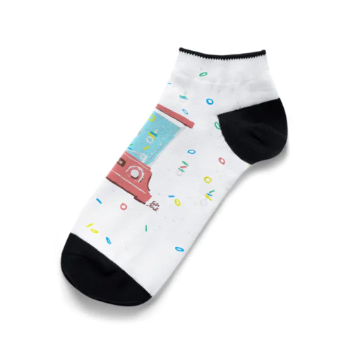 【昭和】ウォーターゲーム（クリア） Ankle Socks