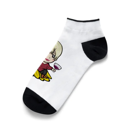 ポンド戦士もちぽよコレクション Ankle Socks