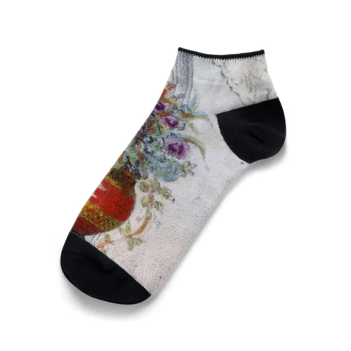 flower arrangement　 Ankle Socks