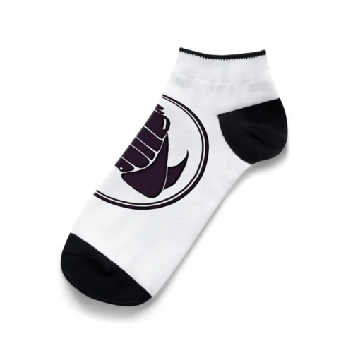 scorpion★ 紫 Ankle Socks