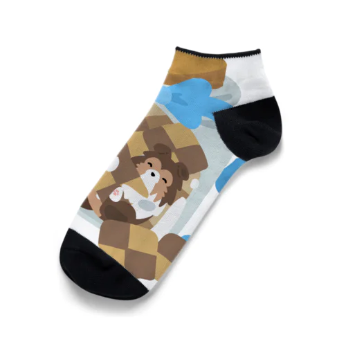 シェルティ×ホワイトデー Ankle Socks