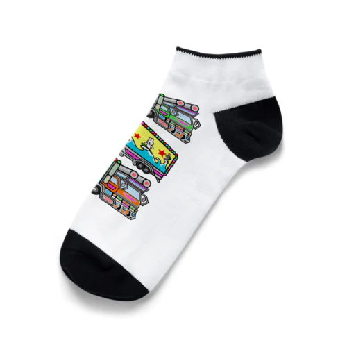 トラックトリオ(カラーver.) Ankle Socks