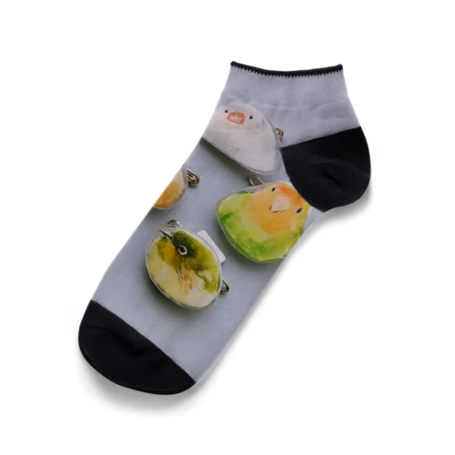 プラ板な小鳥 Ankle Socks