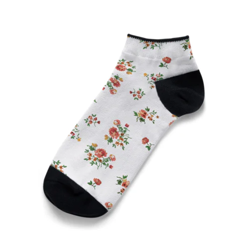 花柄25 Ankle Socks