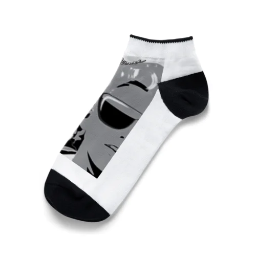 マリリン・モンロー、illustration monochrome Ankle Socks