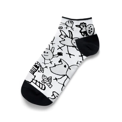 きょうりゅう Ankle Socks