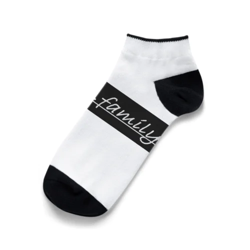 All-Free.family ロゴ Ankle Socks