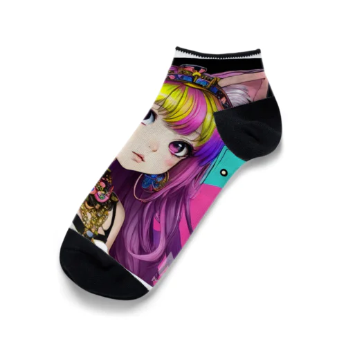 Neko-Mimi-PrismGirls Ankle Socks