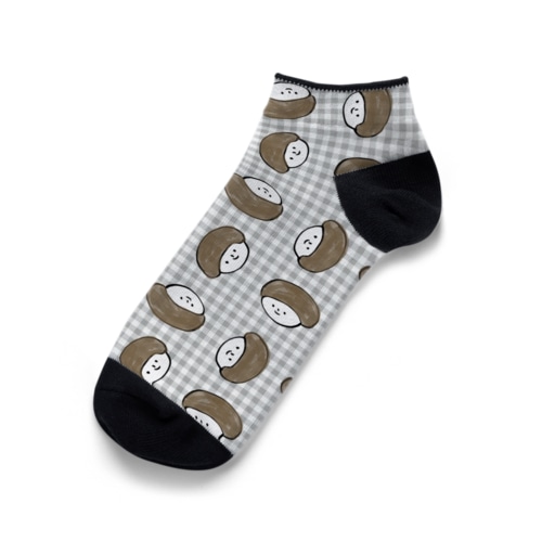 マッシュルーム頭の子 Ankle Socks