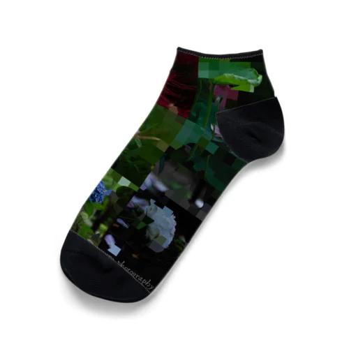 鮮やかFlowers Ankle Socks