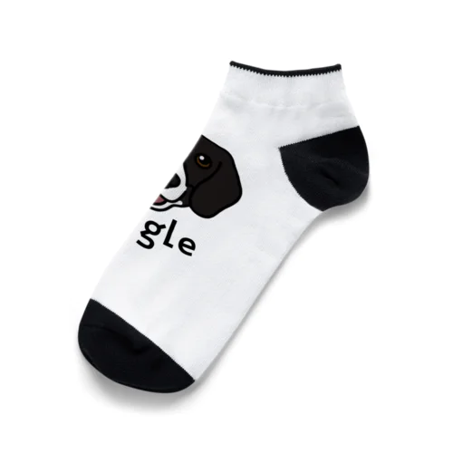 まめつぶビーグルくん Ankle Socks