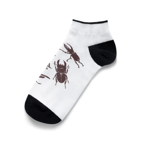 カブトムシとクワガタ Ankle Socks