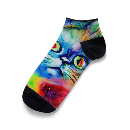 I Love Cat 203 Ankle Socks