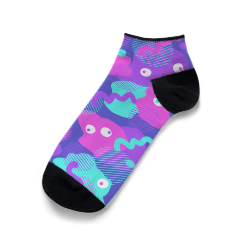 きょろきょろくん Ankle Socks