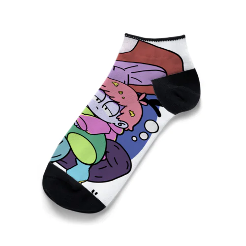 ネボスケキノコ Ankle Socks