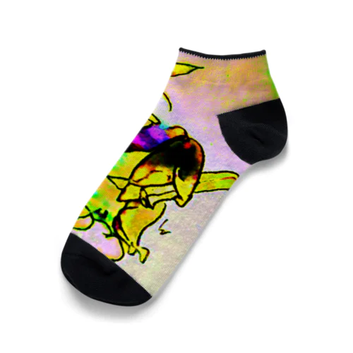 墓暴キクラゲ Ankle Socks