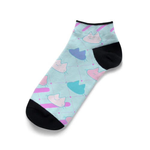 ねこズ(なつ) Ankle Socks