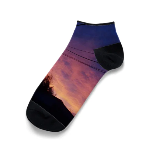 あの日の夕焼け Ankle Socks