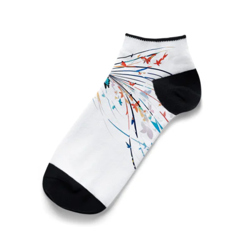 剣の舞と蝶の舞 Ankle Socks