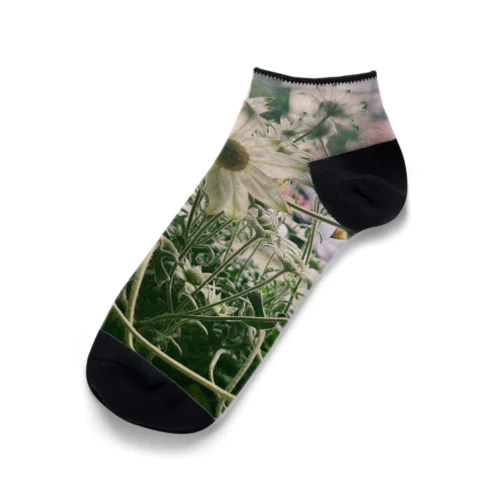 フィルム風お花 Ankle Socks