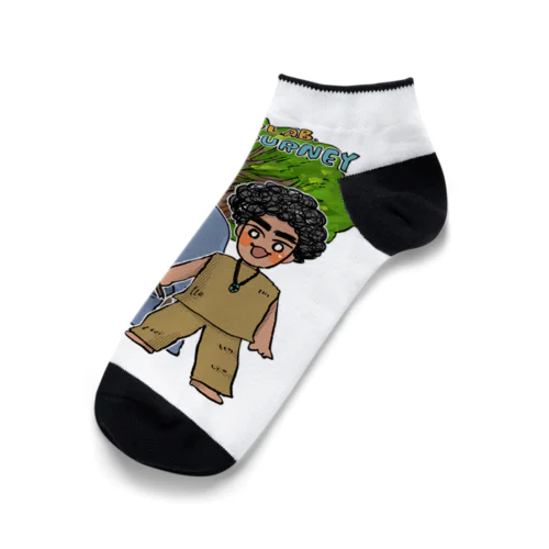 ポッペ：シブヤQの森のなかまたち Ankle Socks