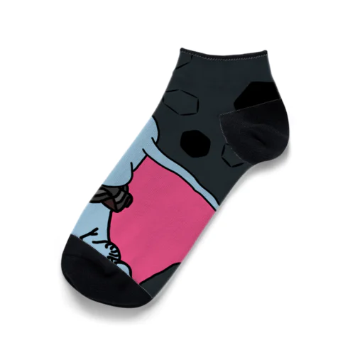 BLACK・Dumbo Ankle Socks