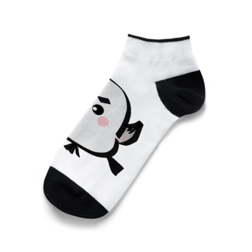 手をあげるシマエナガくん Ankle Socks