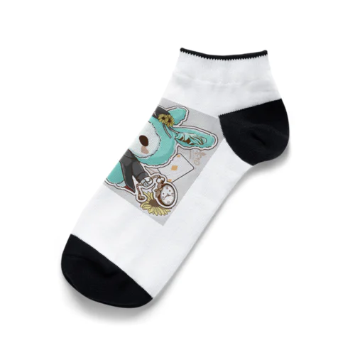 チョコミンパンうさ Ankle Socks