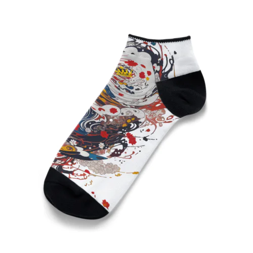 混沌 Ankle Socks