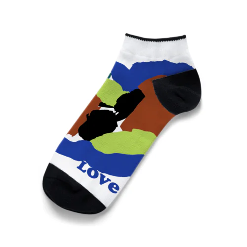 カラフル Ankle Socks