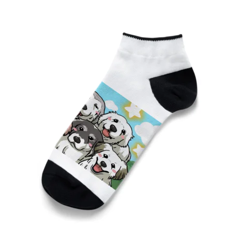 皆の衆イラストグッズ Ankle Socks