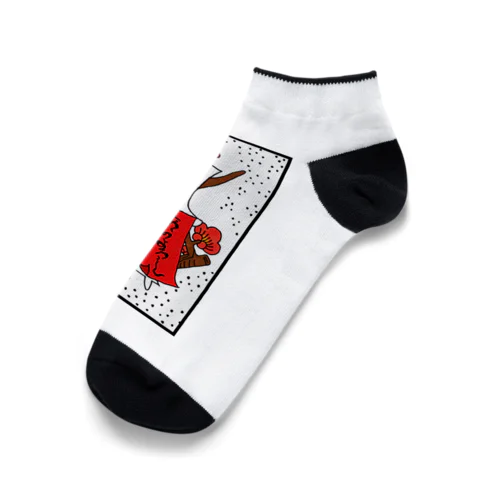 カミのキモチ（花札） Ankle Socks