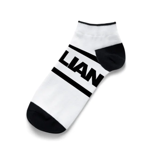 JIROLIAN　ジロリアン　二郎　ラーメン Ankle Socks