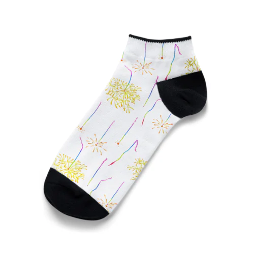 線香花火（パターン） Ankle Socks