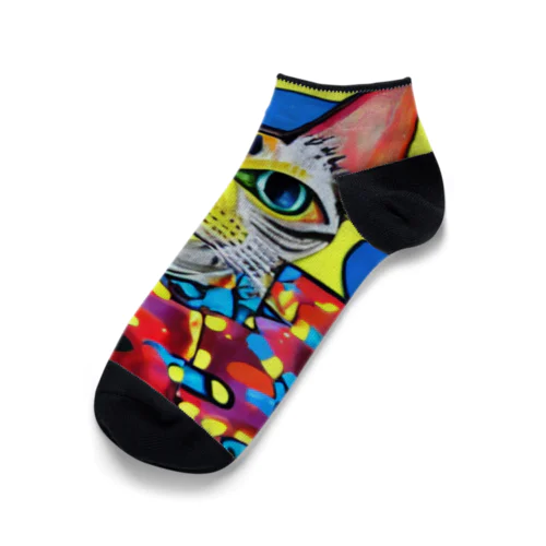 ファンキーcat Ankle Socks