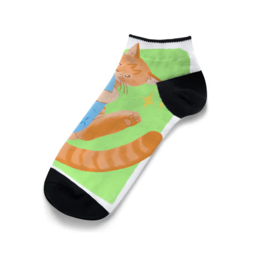 けりねこくん Ankle Socks