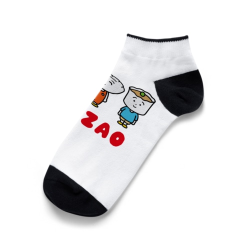 ぎょざお、しゅうまいお、にくまんお Ankle Socks