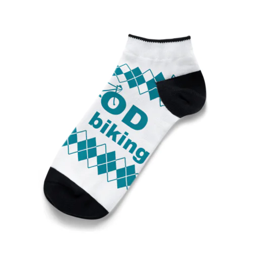 チャリロゴアーガイル(mint) Ankle Socks