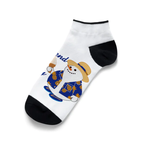 真夏のスノーマン Ankle Socks