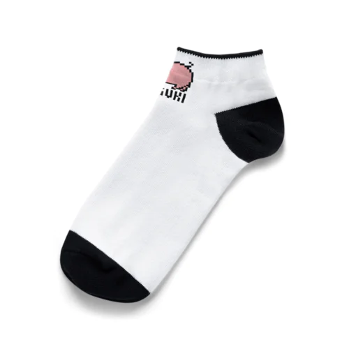 BUTASUKI【ドット絵】 Ankle Socks