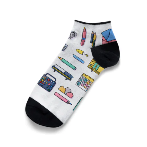 架空の文房具 Ankle Socks