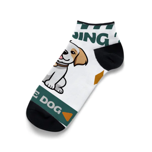 番犬になるかなドッグくん3 Ankle Socks