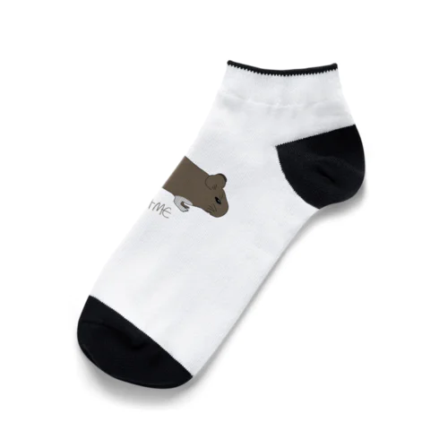 MAME(ロゴあり)デグーさん Ankle Socks