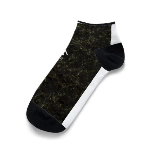 山三1872(海苔柄) Ankle Socks