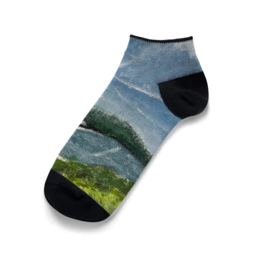 あおとみどり Ankle Socks